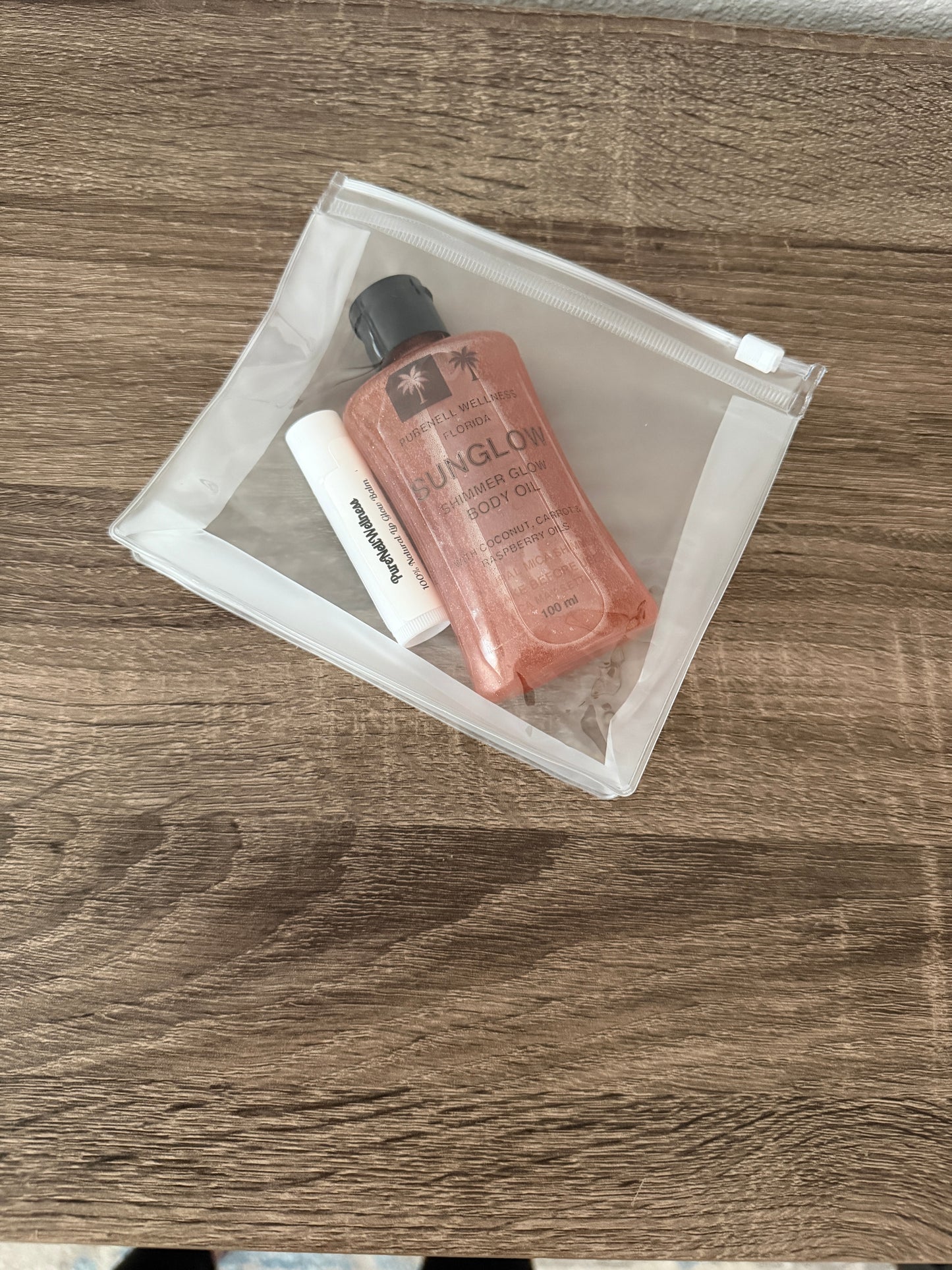 Sunglow shimmer body oil