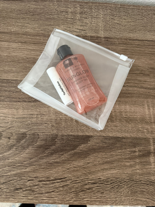 Sunglow shimmer body oil